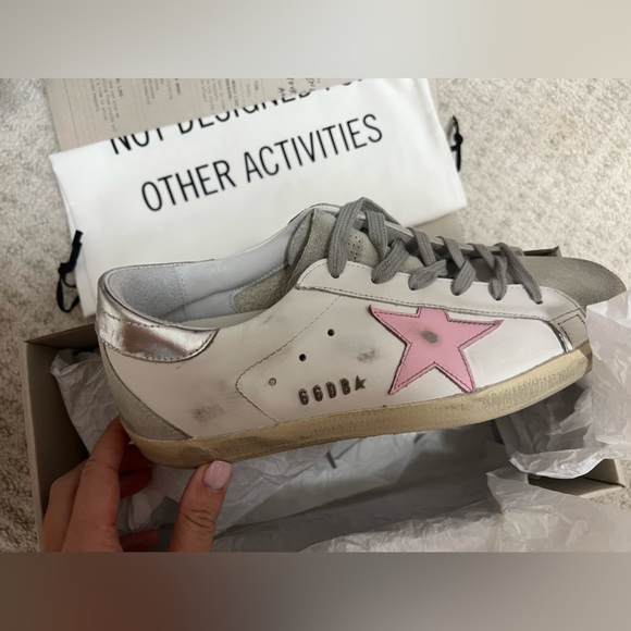 Golden Goose Shoes - Golden goose super star classic sign spur